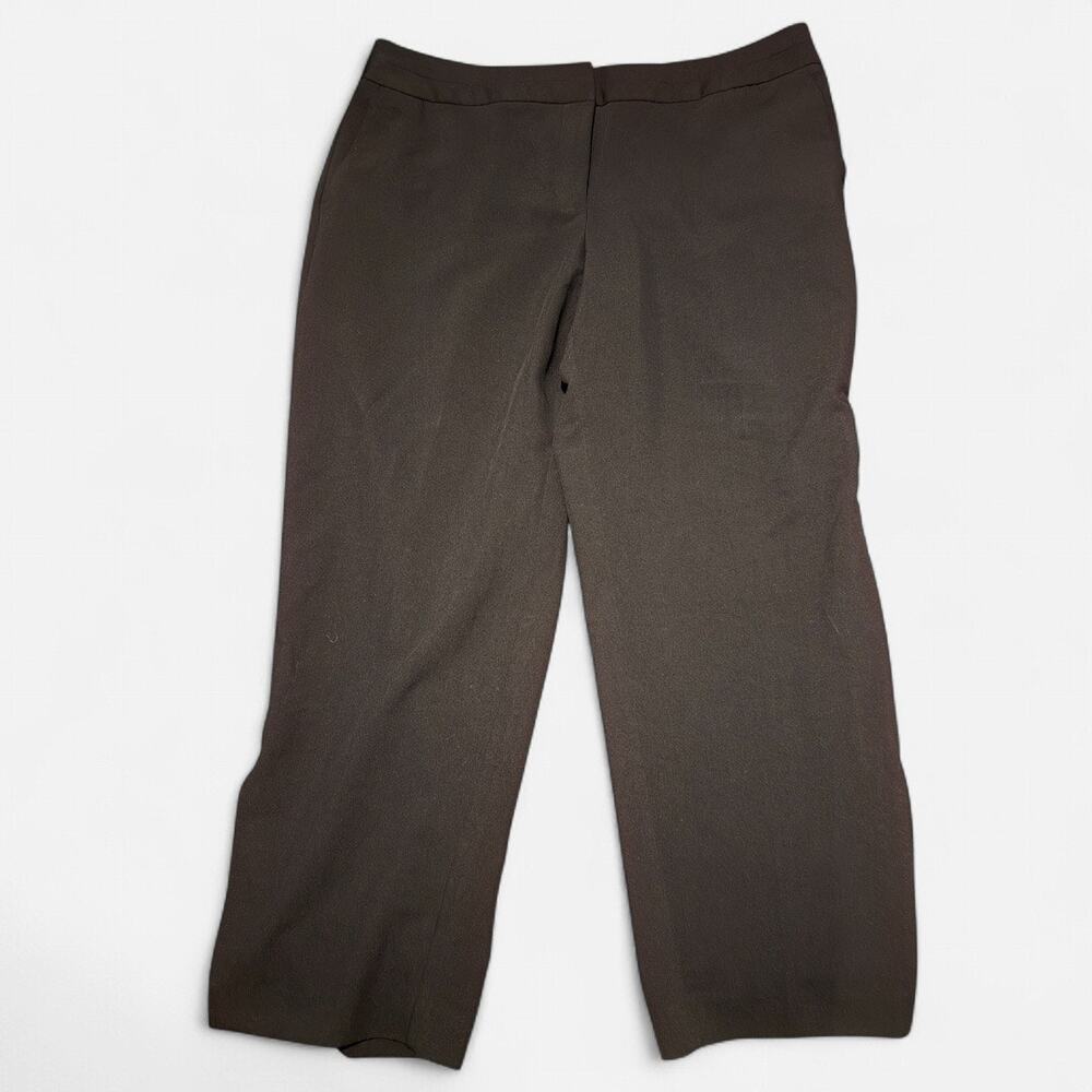 Worthington‎ slit-hem ankle trousers, black – 16